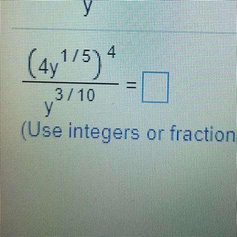 Solved Use Integers Or Fraction