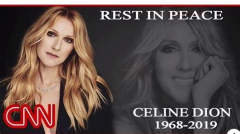 The Canadian Singer Celine Dion Died At The Age Of 51 Is It True Youtube