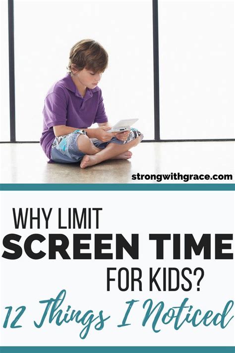 Why Limit Screen Time For Kids 12 Things I Noticed How Much Is Too