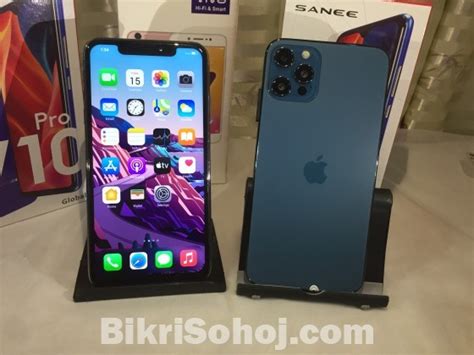 Mobile Phones Iphone 12 Pro Max High Super Master Copy Dhaka