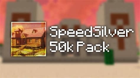 Speedsilver 50k Texture Pack Mcpe 114 Youtube