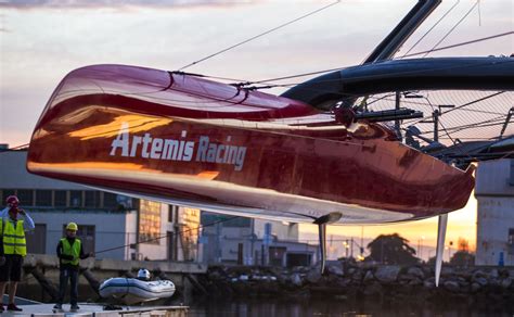 Artemis Ac72 Launched Catamaran Racing News And Design