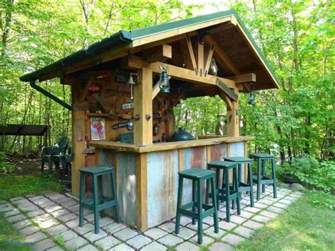 Small Outdoor Bar Designs That You Can Arrange In Your Backyard