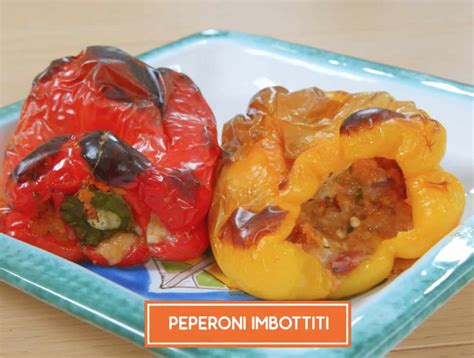 Peperoni Imbottiti La Ricetta Di Giusina In Cucina Ultime Notizie Flash