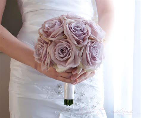 Lavender Rose Wedding Bouquet Kate Said Yes Weddings