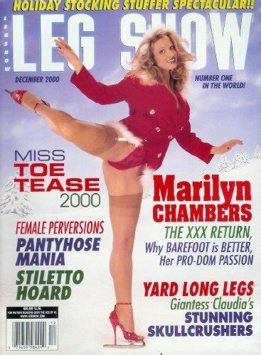 Leg Show Magazine December Porn Stars Marilyn Chambers Kristi Myst And More