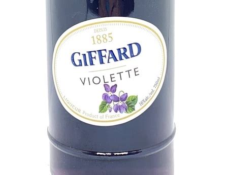Giffard Creme De Violette French Cordial Liqueur 750 ML