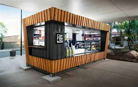 The Coffee Box Brisbane Design By Sync Container Cafe Shipping