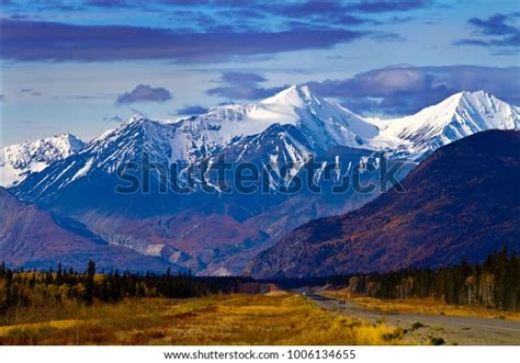 Scenic View On Drive Whitehorse Haines Stock Photo Edit Now 1006134655