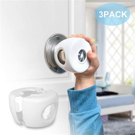 Baby Safety Round Door Locks For Knobs Child Safety Cabinet Latches For