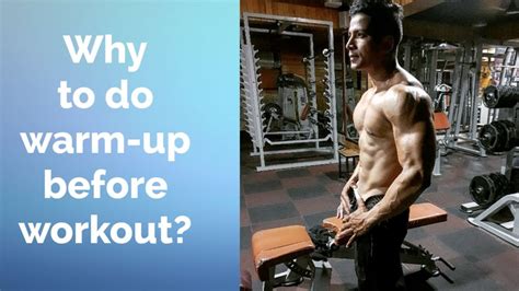 Why To Do Warm Up Before Workout Youtube