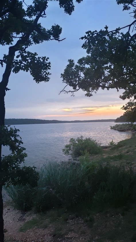 Arbuckle Lake Sunset Sippin Oklahoma Lakes Lake Sunset Beautiful Lakes