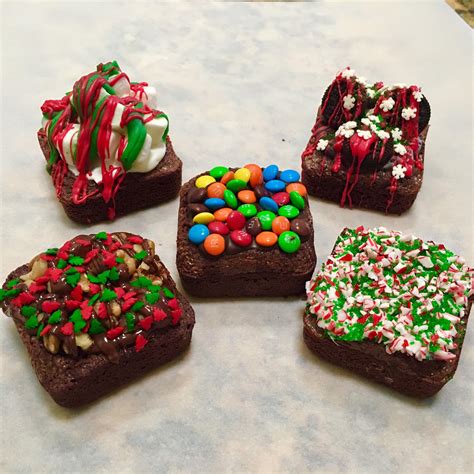 These brownie christmas trees are too adorable not to make. Homemade Gourmet holiday themed brownies. I make these ...