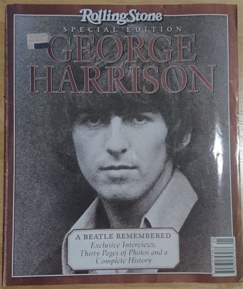 George Harrison Tribute By Rolling Stone Magazine Hobbies And Toys