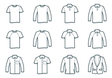 It was a pretty good business and i have learned quite a bit about the trade. Outline T-Shirt Template - Download Free Vectors, Clipart ...