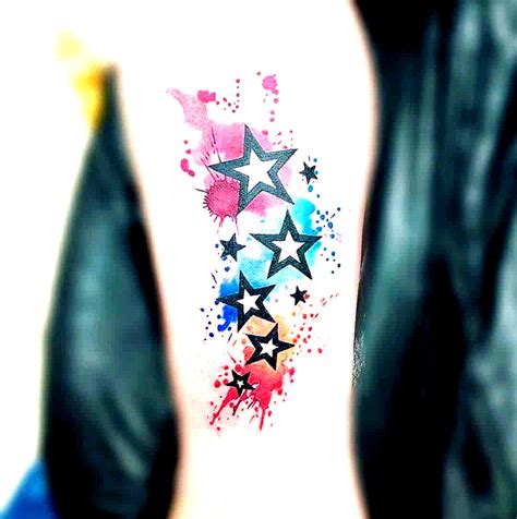 star tattoos     skin shine fixthelife