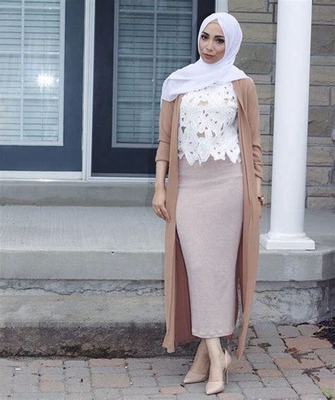 Street Hijab Fashion Modest Fashion Hijab Arab Fashion Hijabi Outfits Islamic Fashion