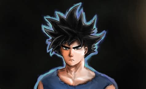 Trying To Draw Ui Goku But A Friend Says Its Face Doesnt Look Like