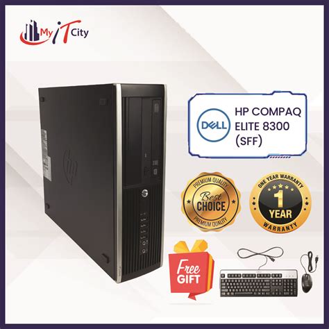 Hp Compaq Elite 8300 Small Form Factor Sff I5 3rd Gen 4gb Ram