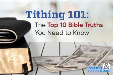 Tithing 101 The Top 10 Bible Truths You Need To Know Kcm Blog