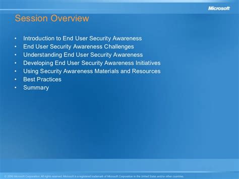 End user cyber security awareness training. End User Security Awareness Presentation