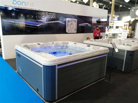 Pdfjj Ponfit Spa Freestanding Acrylic Balboa Person Jets Whirlpool Bath Outdoor Hot Tub