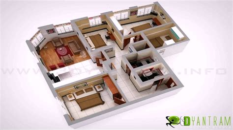 Maybe you would like to learn more about one of these? Low Budget Modern 3 Bedroom House Design Floor Plan 3d ...