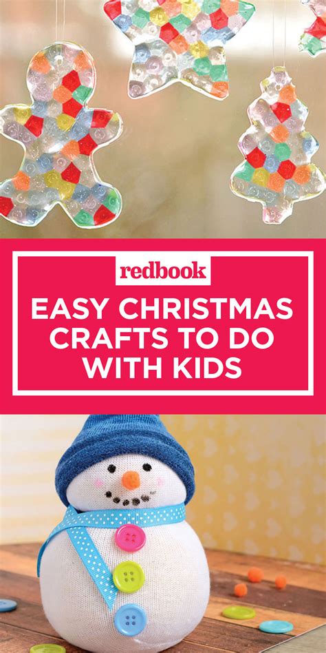 Easy Christmas Crafts For Kids Holiday Arts And Crafts