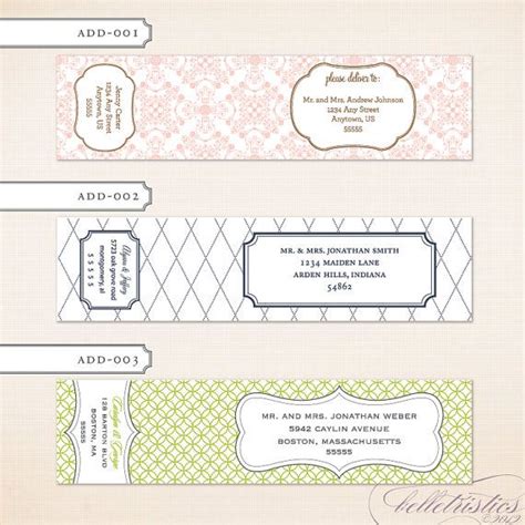 Wrap Around Labels For Invitations How Have I Not Heard Of These
