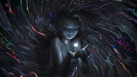 Mystic Wallpaper 4k Fairy Girl Magical Dark Cgi