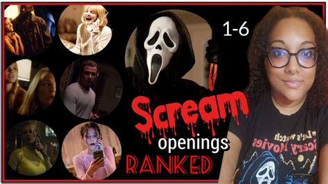 Ranking The Scream Openings Youtube