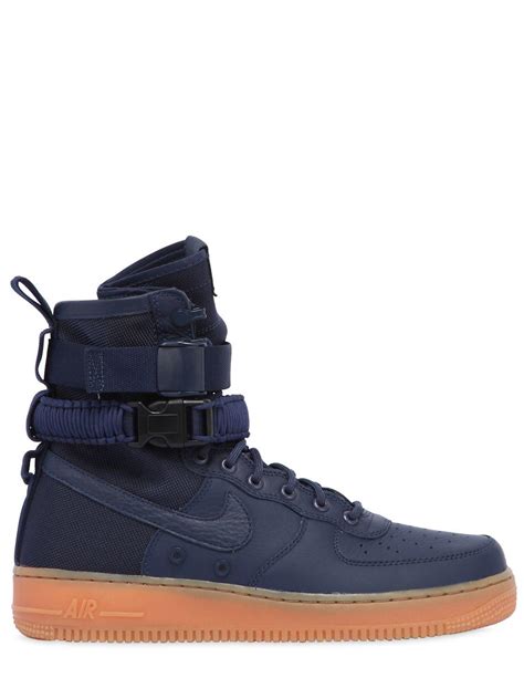 air force high top blue airforce military
