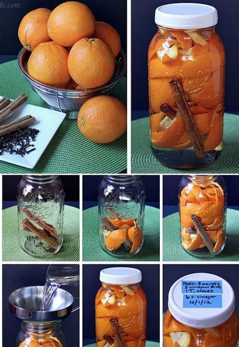 Orange Peel Vinegar Cleaner Recipe The Whoot Green Cleaning Recipes