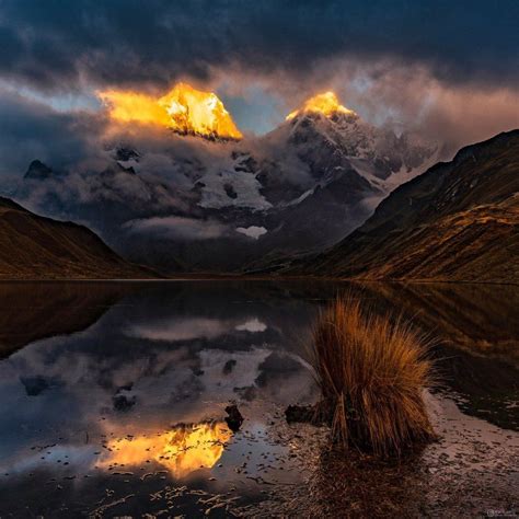 Sunrise Moments After A Storm In Cordillera Huayhuash