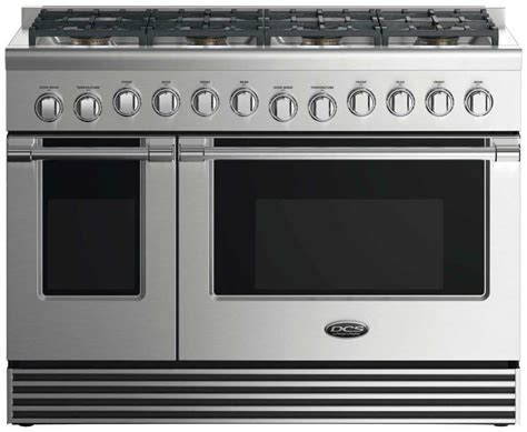 Additionally, most all stoves and grills designed to run on natural gas can run on propane, and vice versa, with slight modification. DCS RGV2488N 48 Inch Gas Range with 5.3 cu. ft. Convection ...