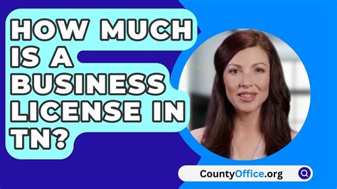 How Much Is A Business License In Tn Youtube