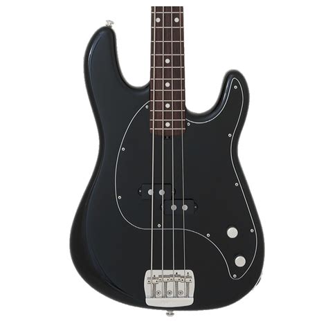 Music Man Cutlass Bass Passive 4 String, Black at ...