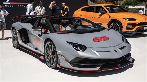 Lamborghini Unveils Aventador Svj 63 Roadster And Huracan Evo Gt