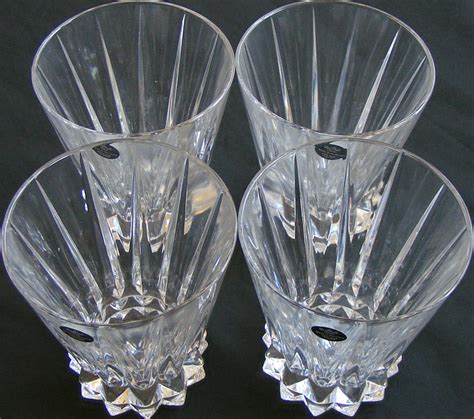 4 Rosenthal Classic German Crystal Drinking Glasses Antique Price Guide Details Page