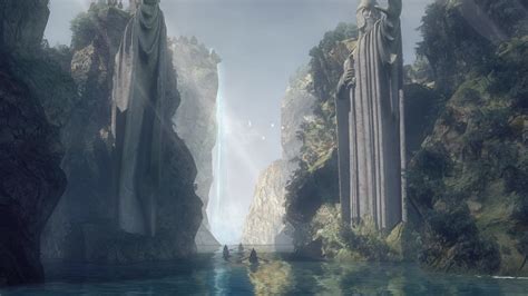 The Argonath Animated Wallpaper 1920x1080 Download Link In Comments ↓