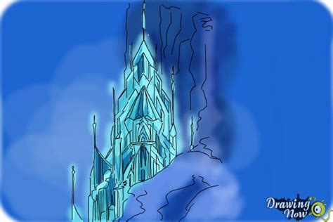 Disney the aristocats coloring page 263. How to Draw Elsa'S Ice Palace, Ice Castle - DrawingNow