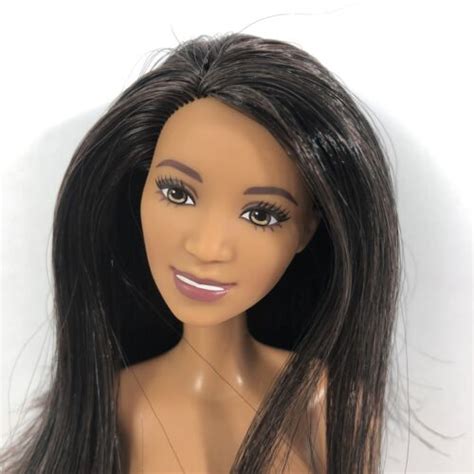 Nude Hybrid Barbie Doll Made To Move Head Fashionistas Body Gorgeous