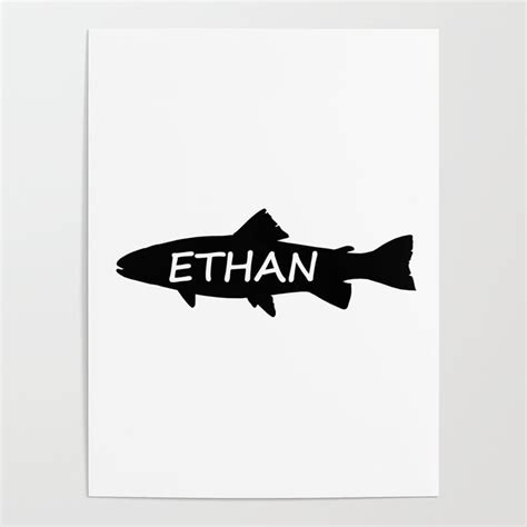 Ethan Fish Poster By Gulden Society6