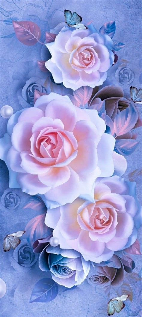 Pin By Osos El On Flowers Floral Wallpaper Iphone Rose Gold
