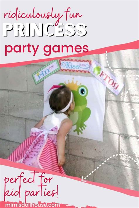 Fun Festive Princess Party Games Mimi S Dollhouse