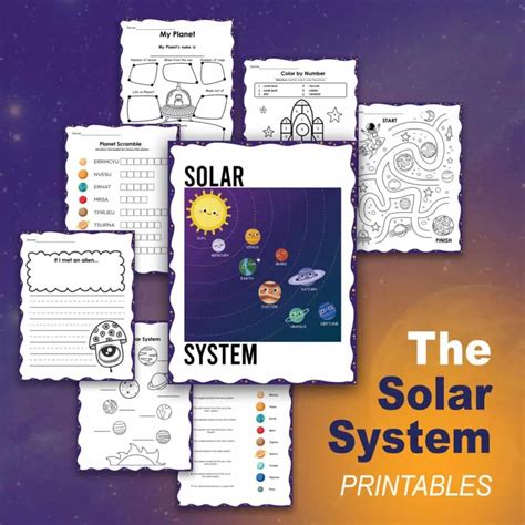 Create Your Own Planet Worksheet Planet Activity Placemat Worksheet