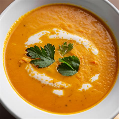 15 Minutes Curried Carrot Coconut Soup Recipe With Sweetness Soup Chick