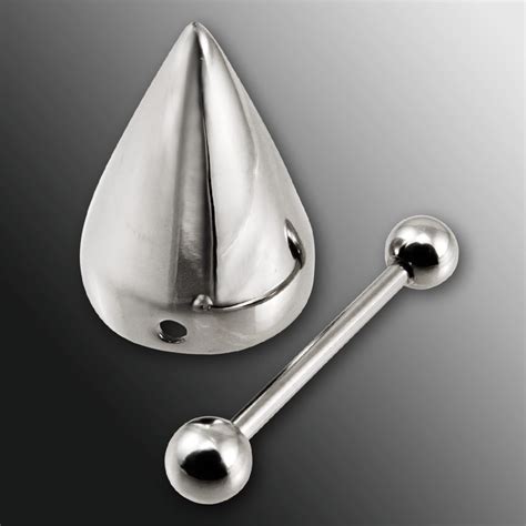 Cone Spike Nipple Shield From Polished 316l Stainless Steel Piercings Chest Nipple
