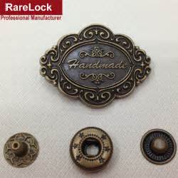 Rarelock Vintage Bronze Color Zinc Alloy Diy Handbagcloth Accessories