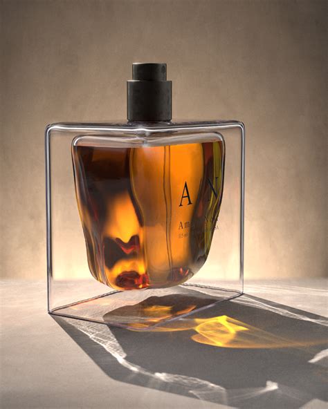 Amber Noir Cologne Bottle Design On Behance Perfume Bottle Design Fragrance Bottle Design